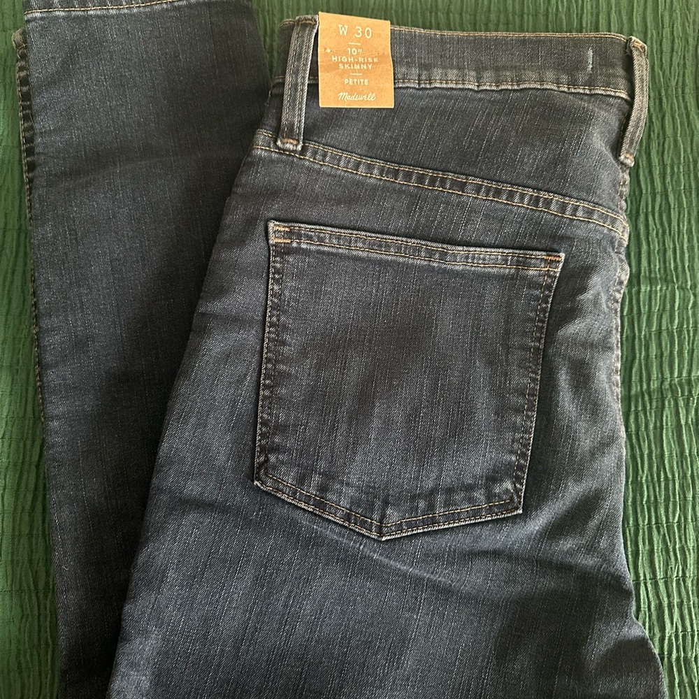 Madewell high rise skinny jean
